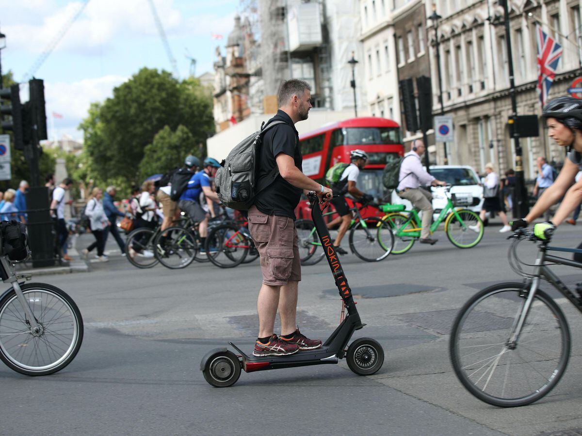 Escooters allowed on Britain’s roads from Saturday Express & Star