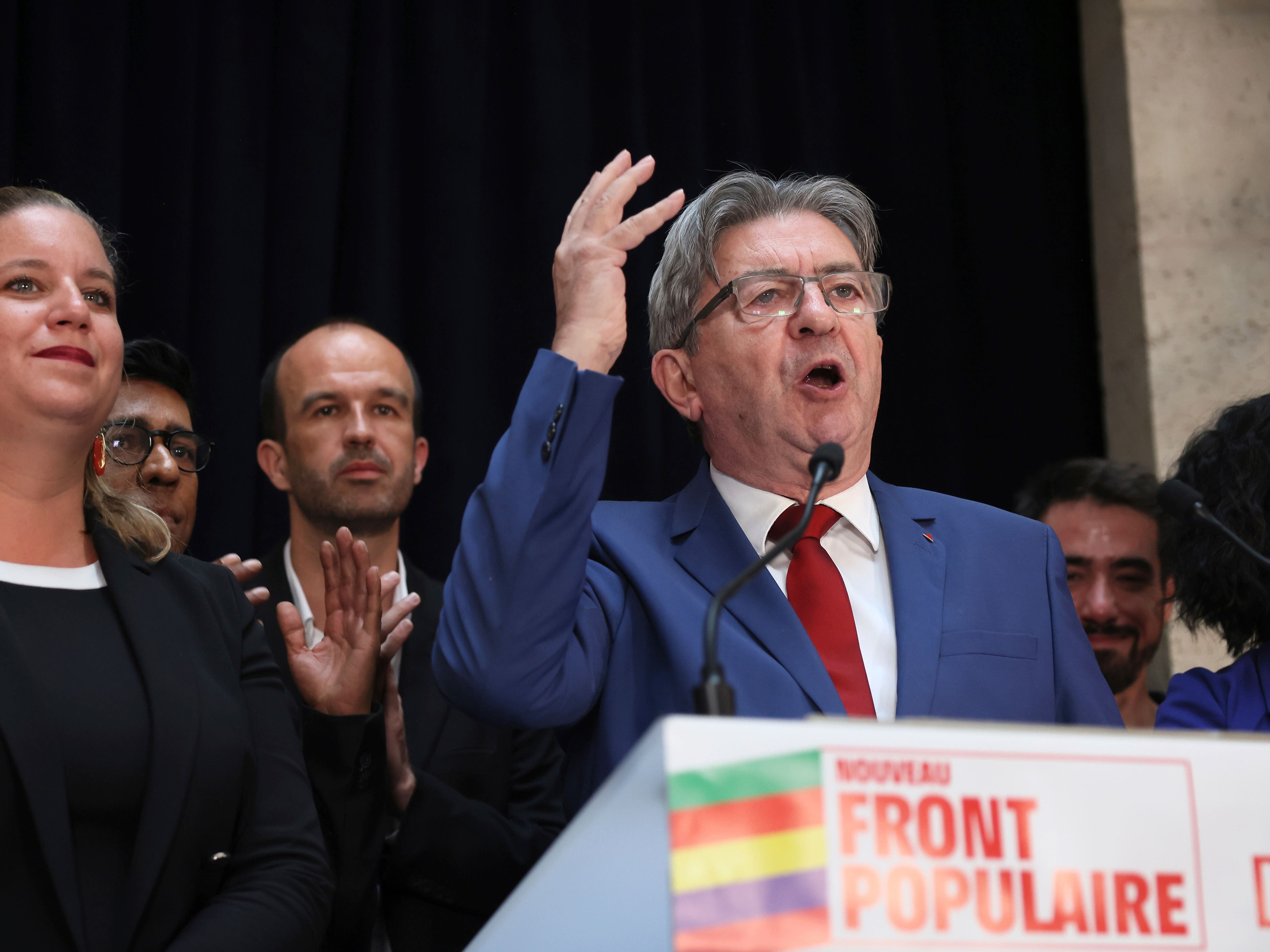 Leftist coalition wins most seats in French elections, pollsters say