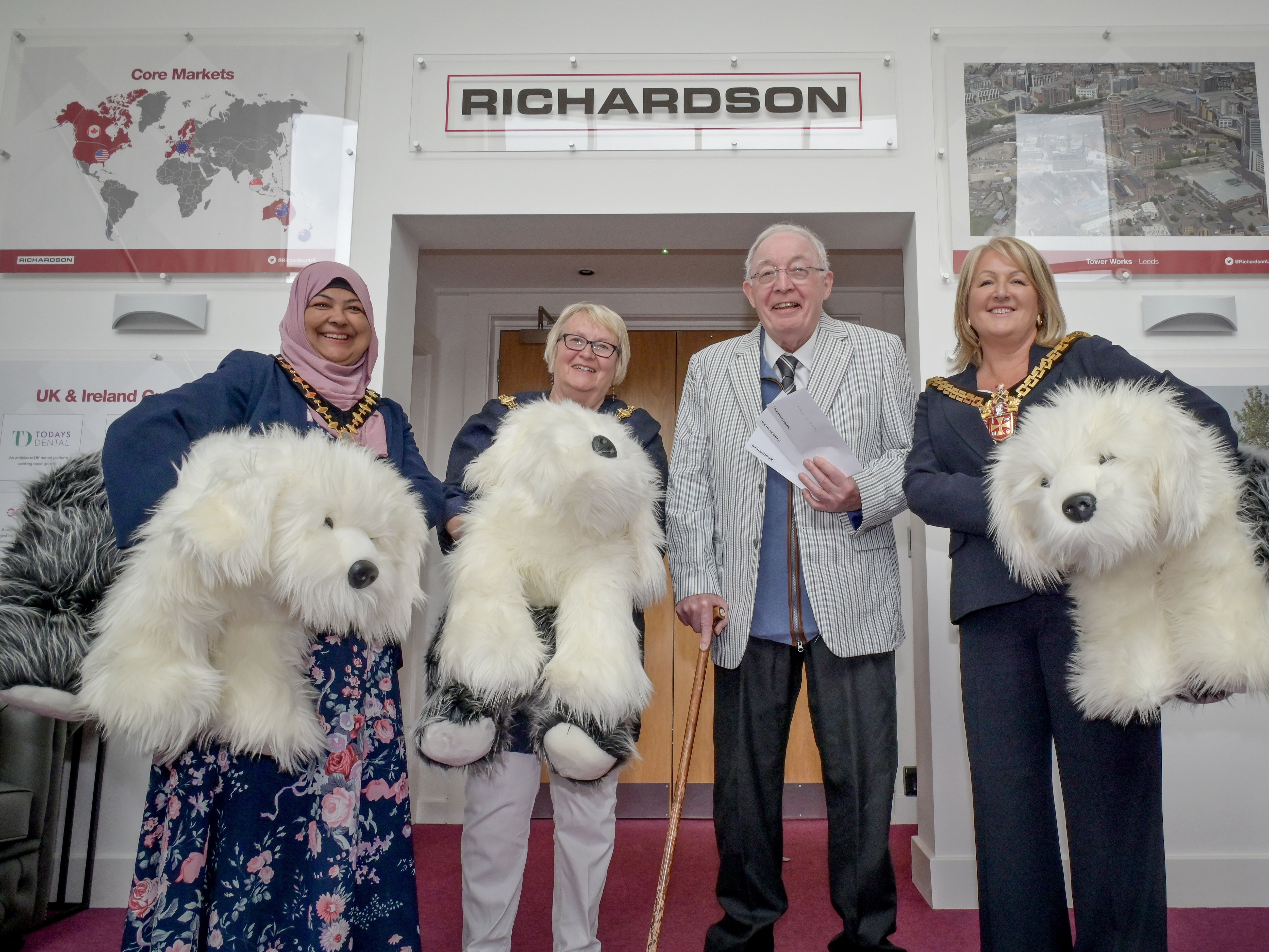 Richardson Brothers Foundation donates to good causes supported by Black Country mayors
