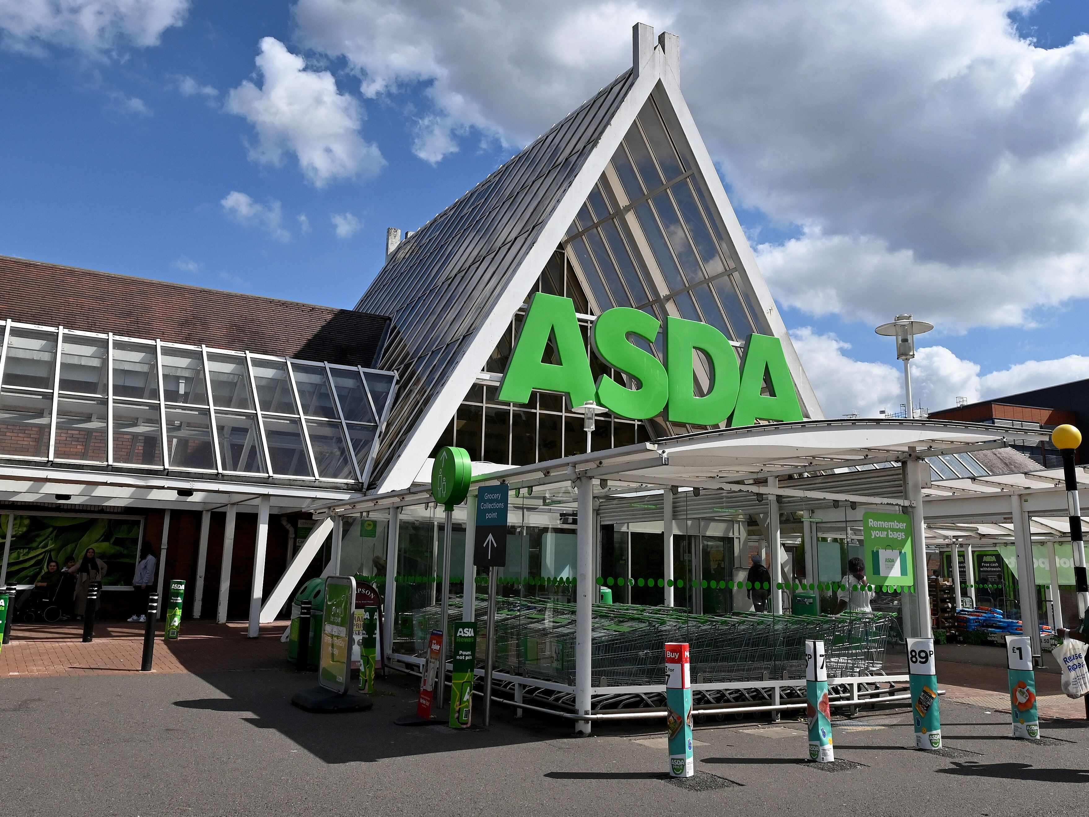 Jailed: Man who lay down in Wolverhampton Asda store entrance is sent to prison