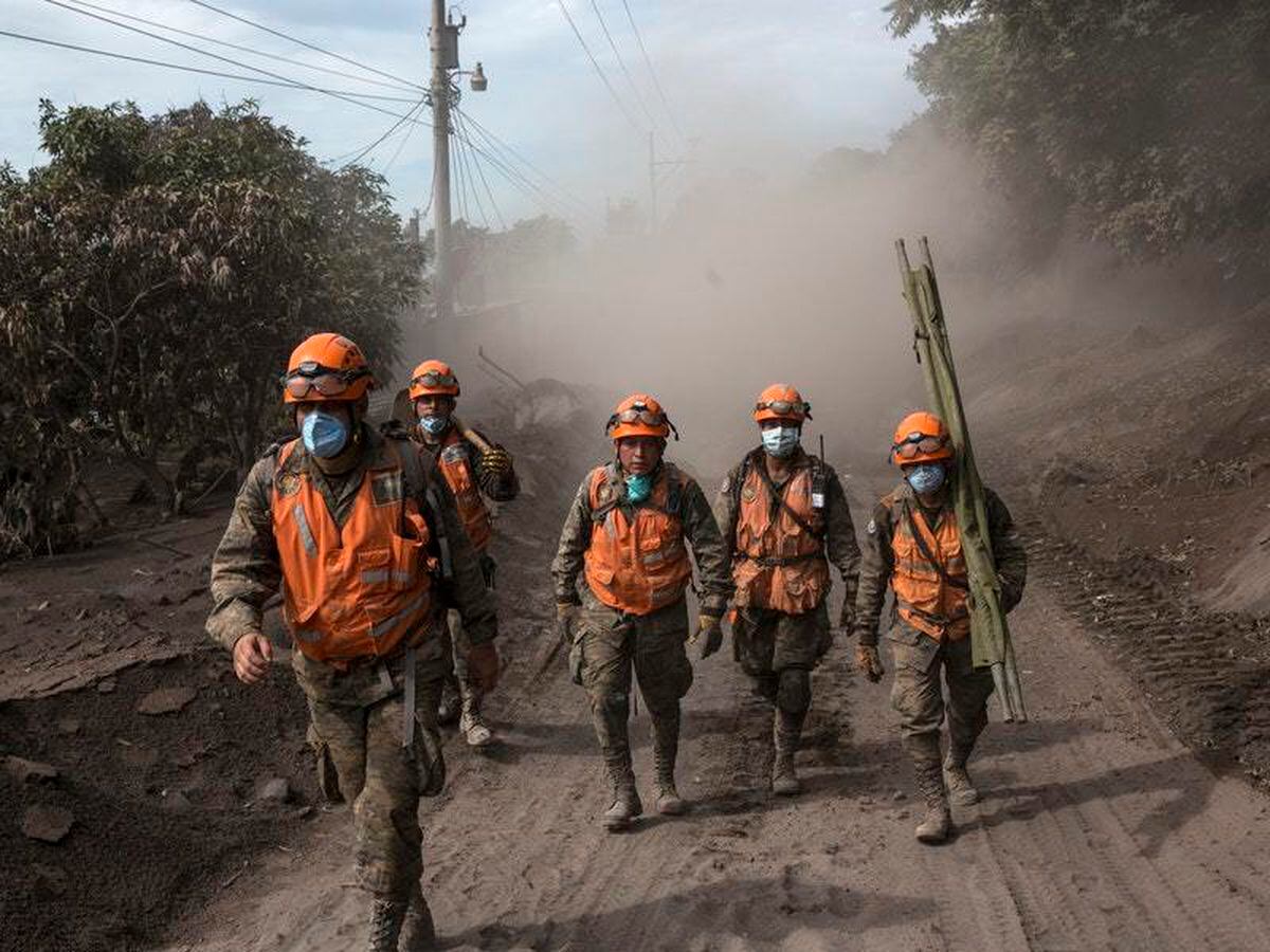 Rescue efforts resume after volcano eruption in Guatemala Express & Star