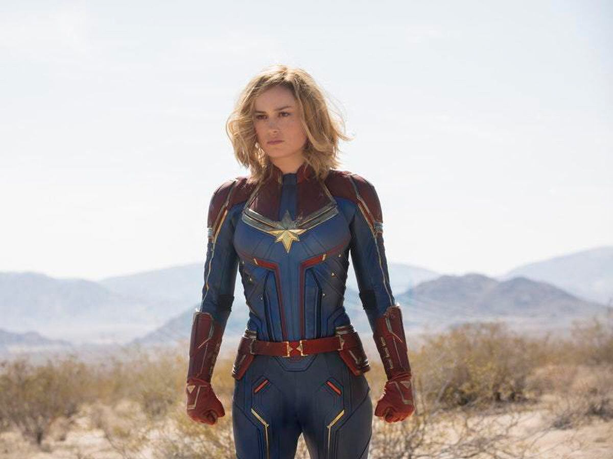 Brie Larson Crashes To Earth In First Captain Marvel Trailer | Express ...