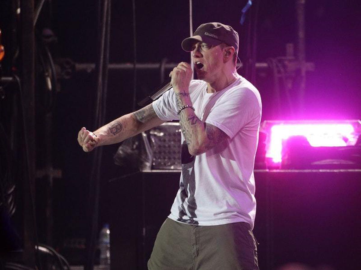 Eminem in line to knock Ed Sheeran off the top of the charts | Express ...