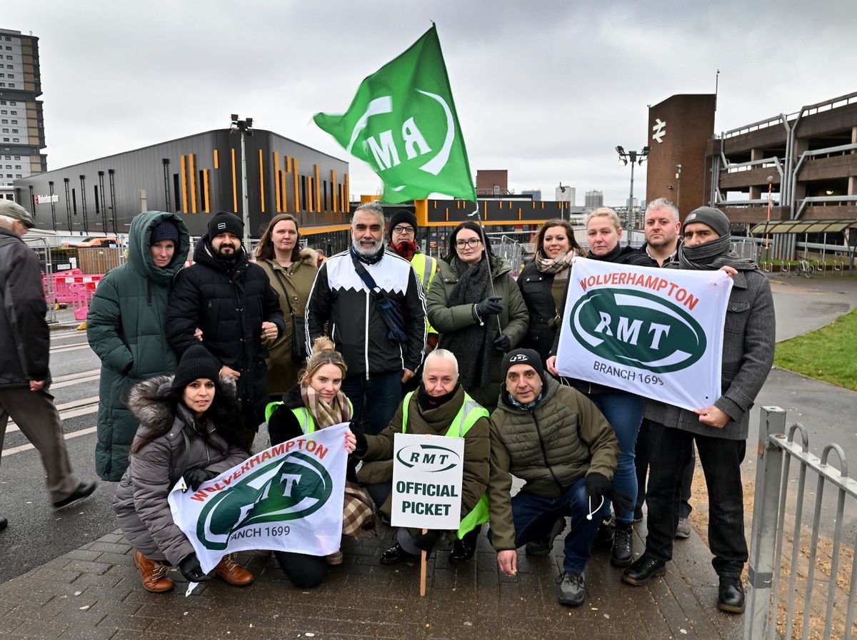 Railway workers take to picket lines as industrial action disrupts West