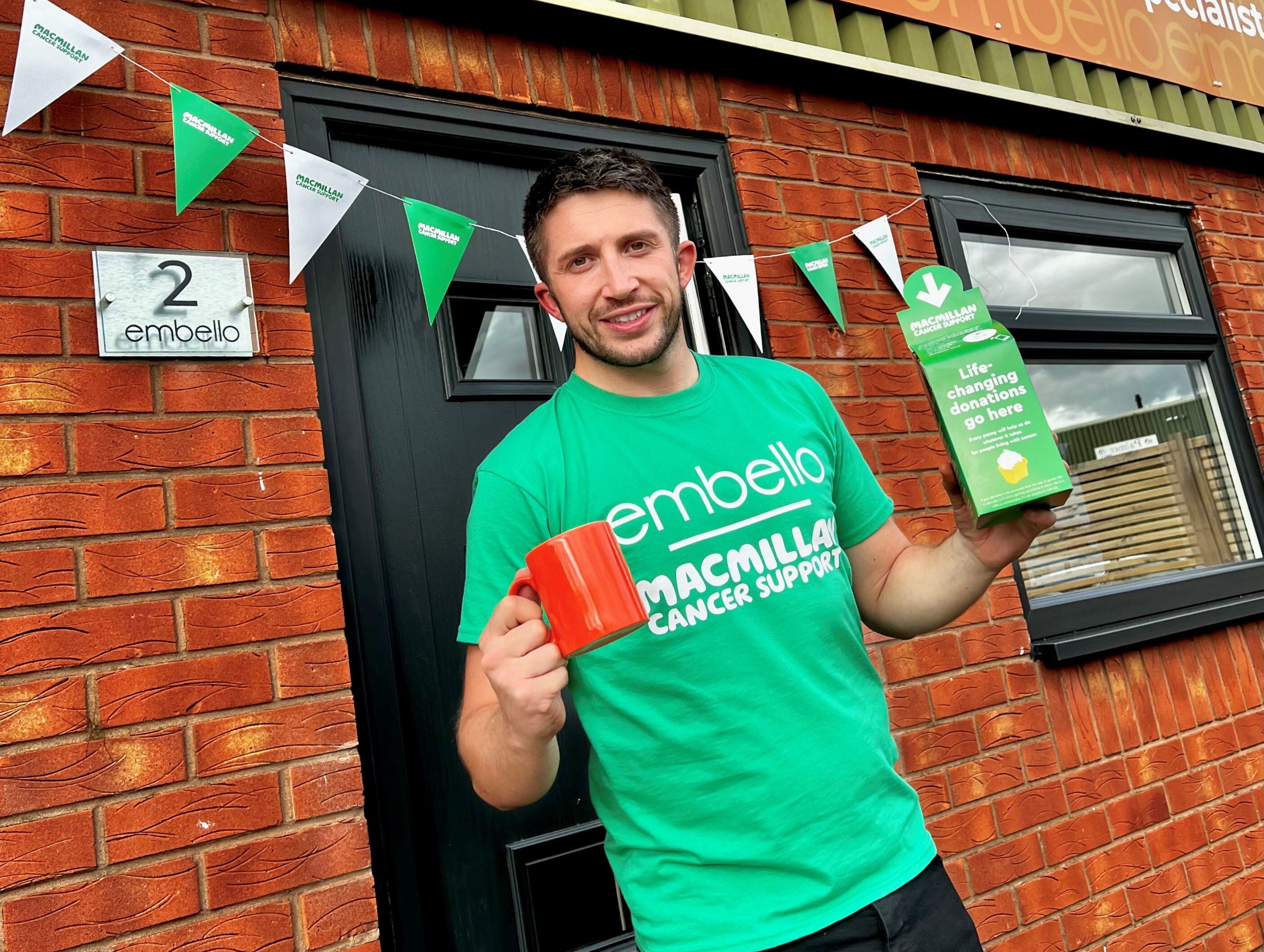 Tamworth business puts kettle on ahead of special Macmillan Coffee Morning 