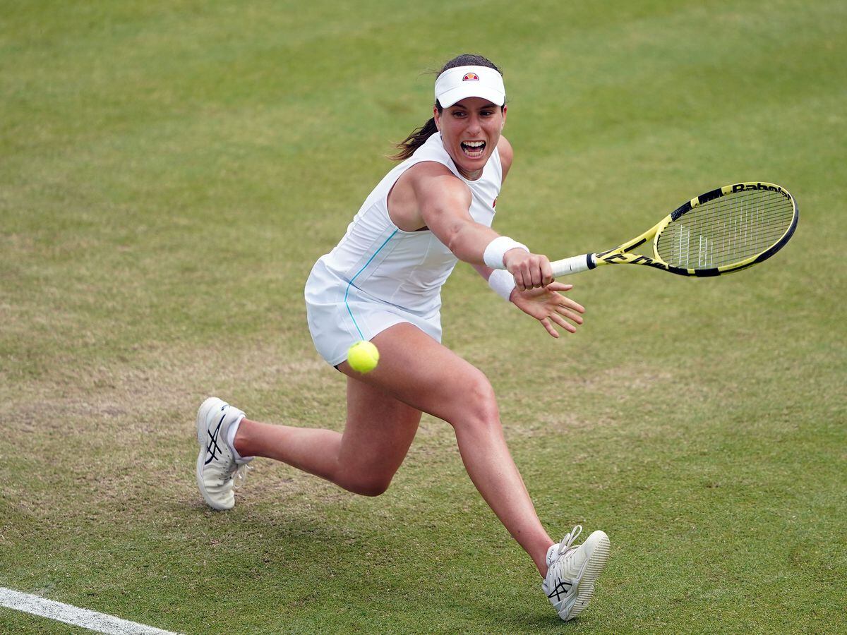 Johanna Konta could be hindered by a knee injury for the rest of her ...