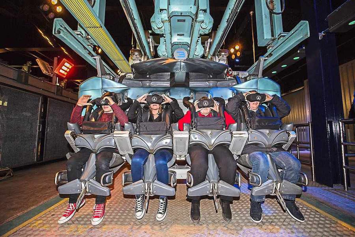 WATCH Get a spacedout feeling on Alton Towers' new ride Galactica