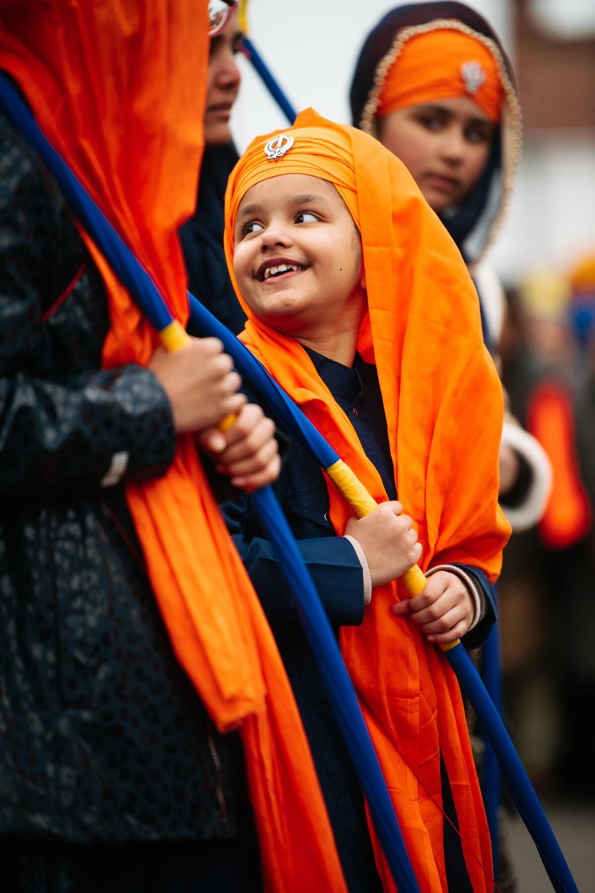 Bright colours and loud sounds as thousands come out for Vaisakhi