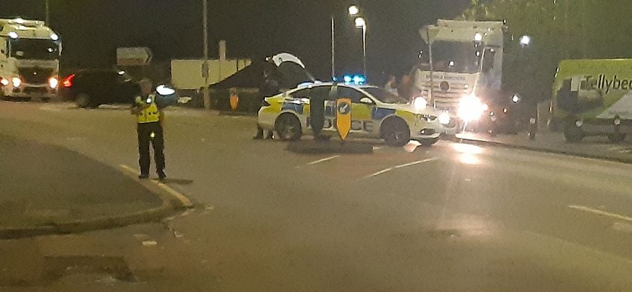 Emergency crews called to four-vehicle smash in Stockport