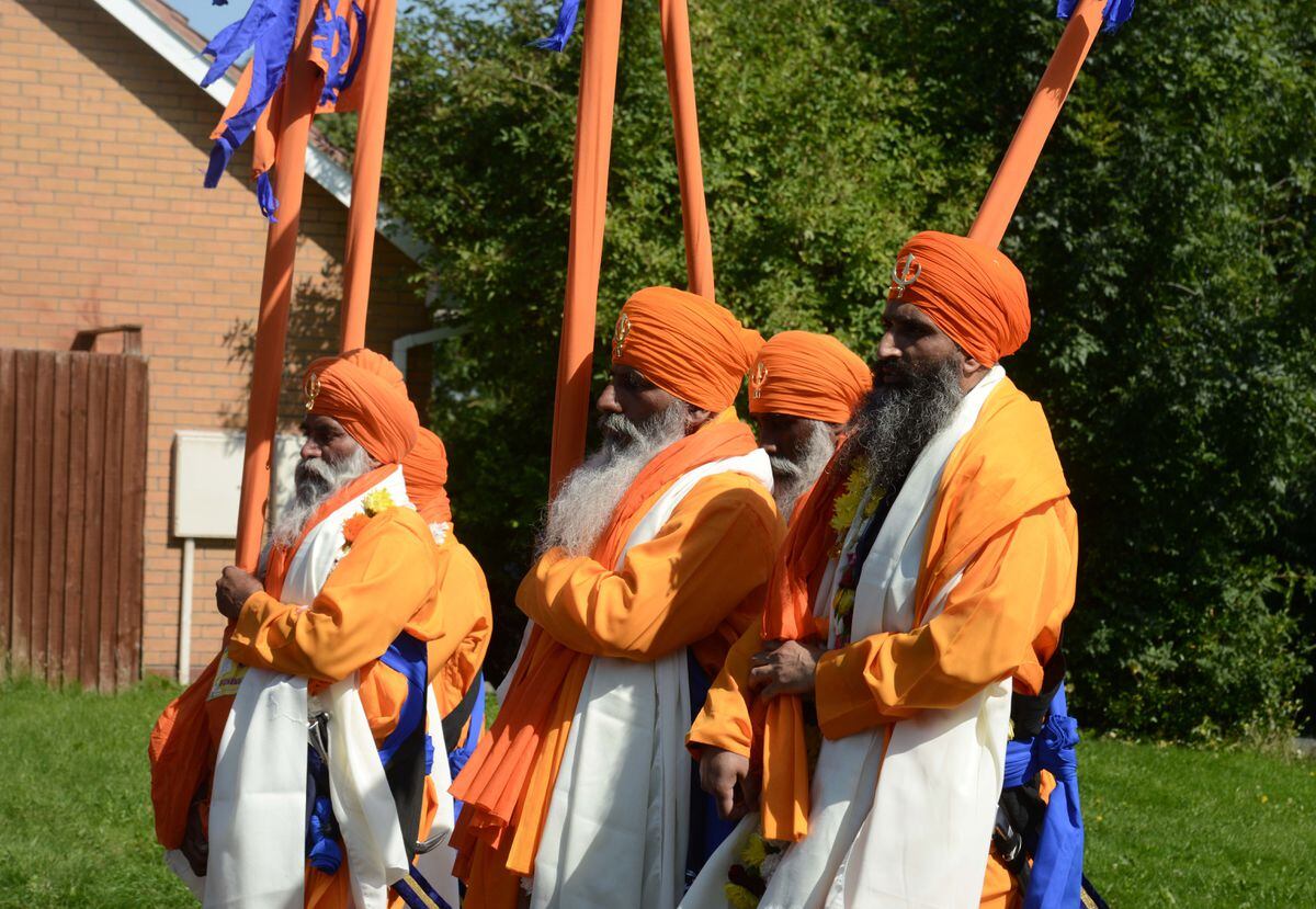 Colour and togetherness at Sikh parade with PICTURES Express & Star