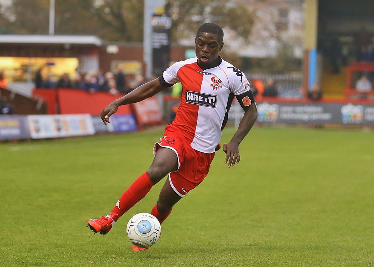 Former Kidderminster Harriers midfielder Elton Ngwatala signs for ...