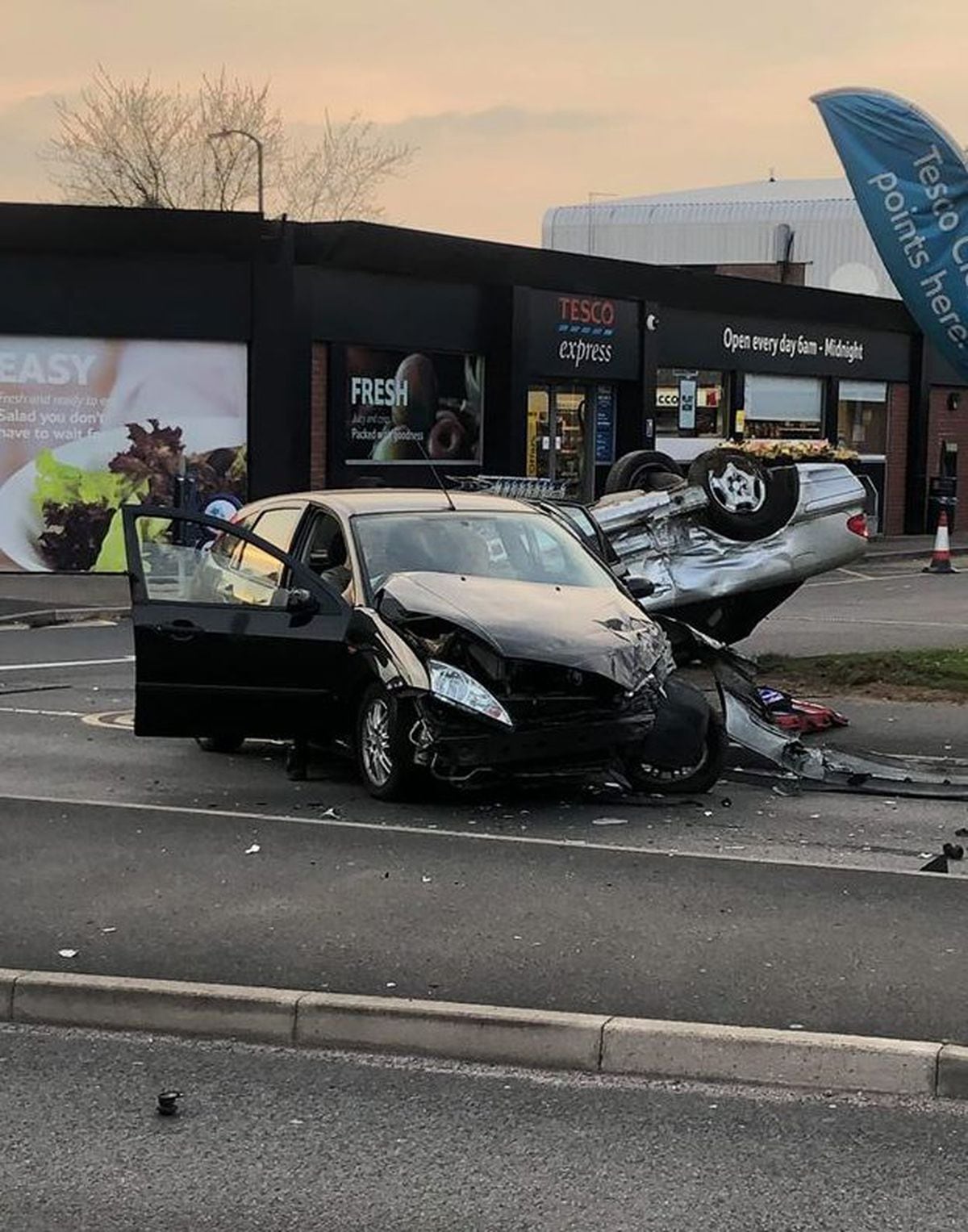 Two Women Charged After Car Crash Outside Tesco Express Express And Star