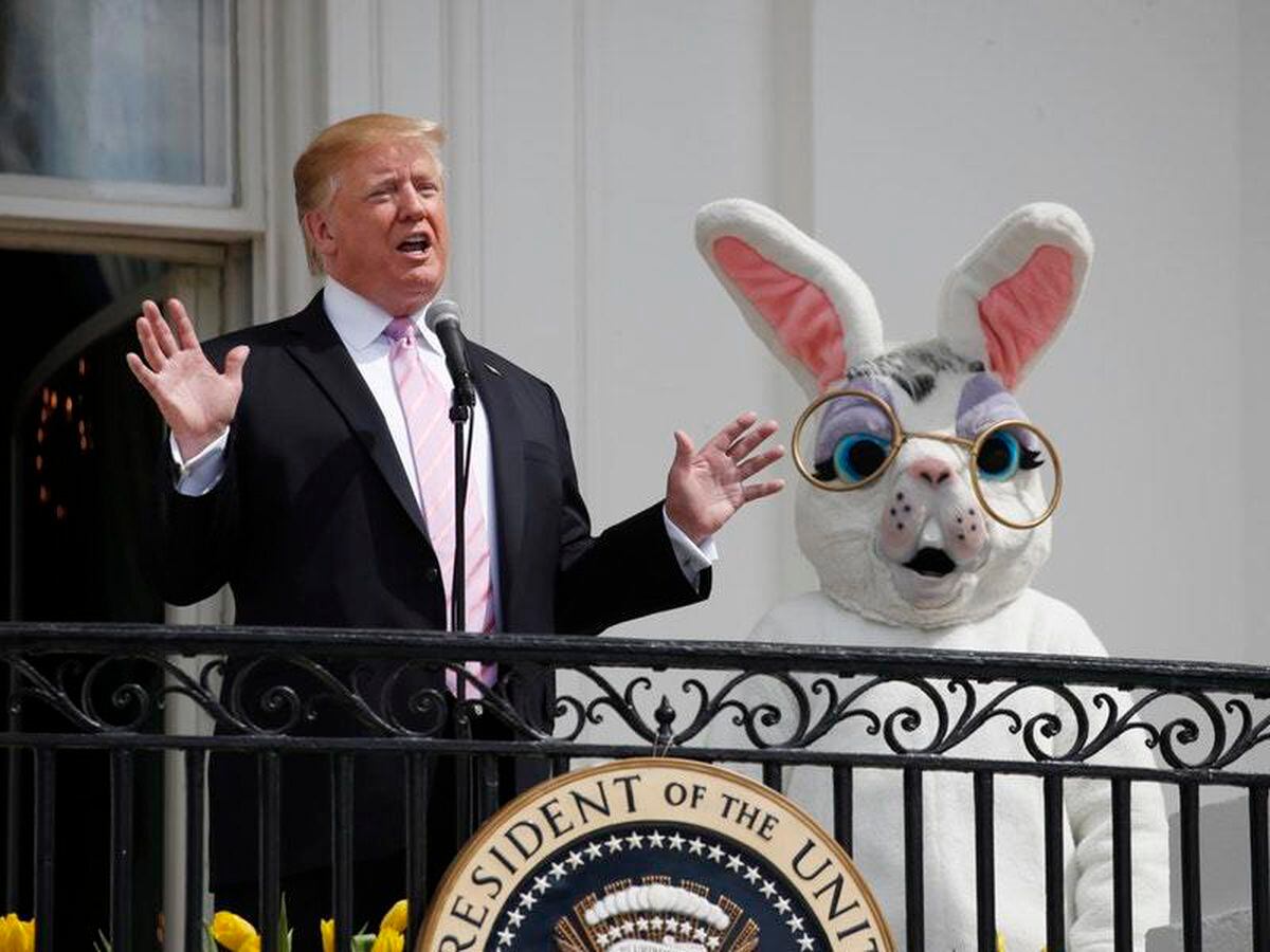 Trump opens Easter Egg Roll with talk of border wall Express & Star