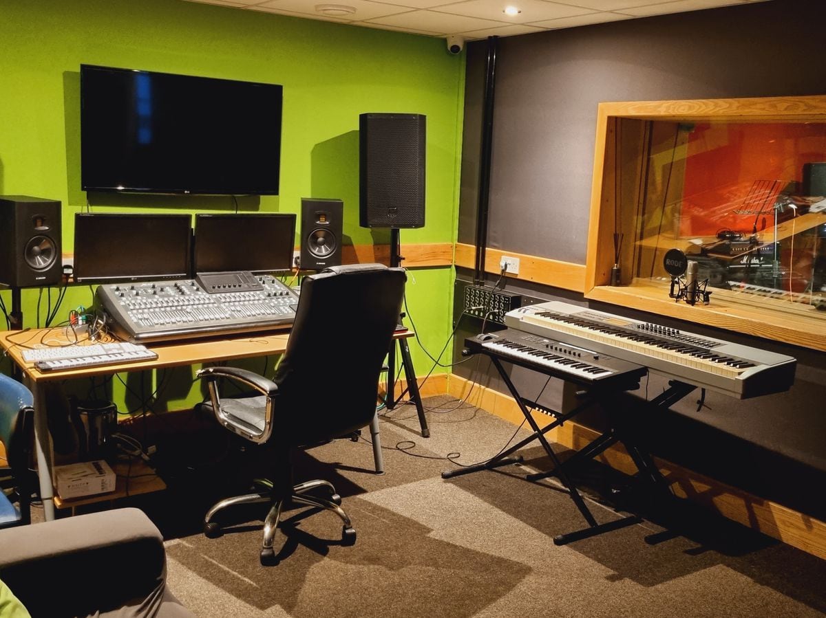 Recording studio: £ 20,000 facelift completed in time for new academic term