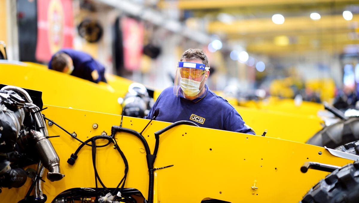 jcb-restarts-production-at-staffordshire-manufacturing-plants-express-star