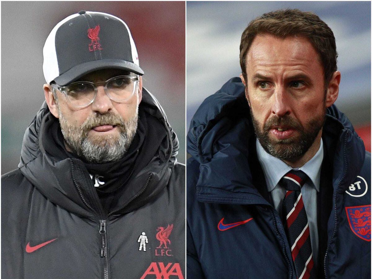 ‘He Keeps Having A Swing’ – Gareth Southgate Confused By Jurgen Klopp ...