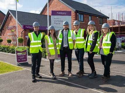 Apprentices get a closer look at workings of housing development