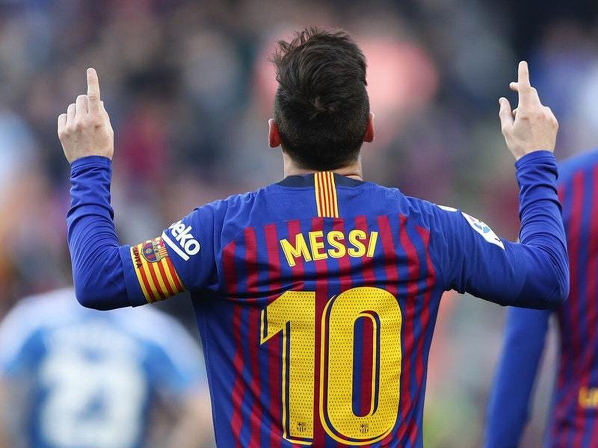 Messi stars again as Barcelona claim derby honours over Espanyol ...