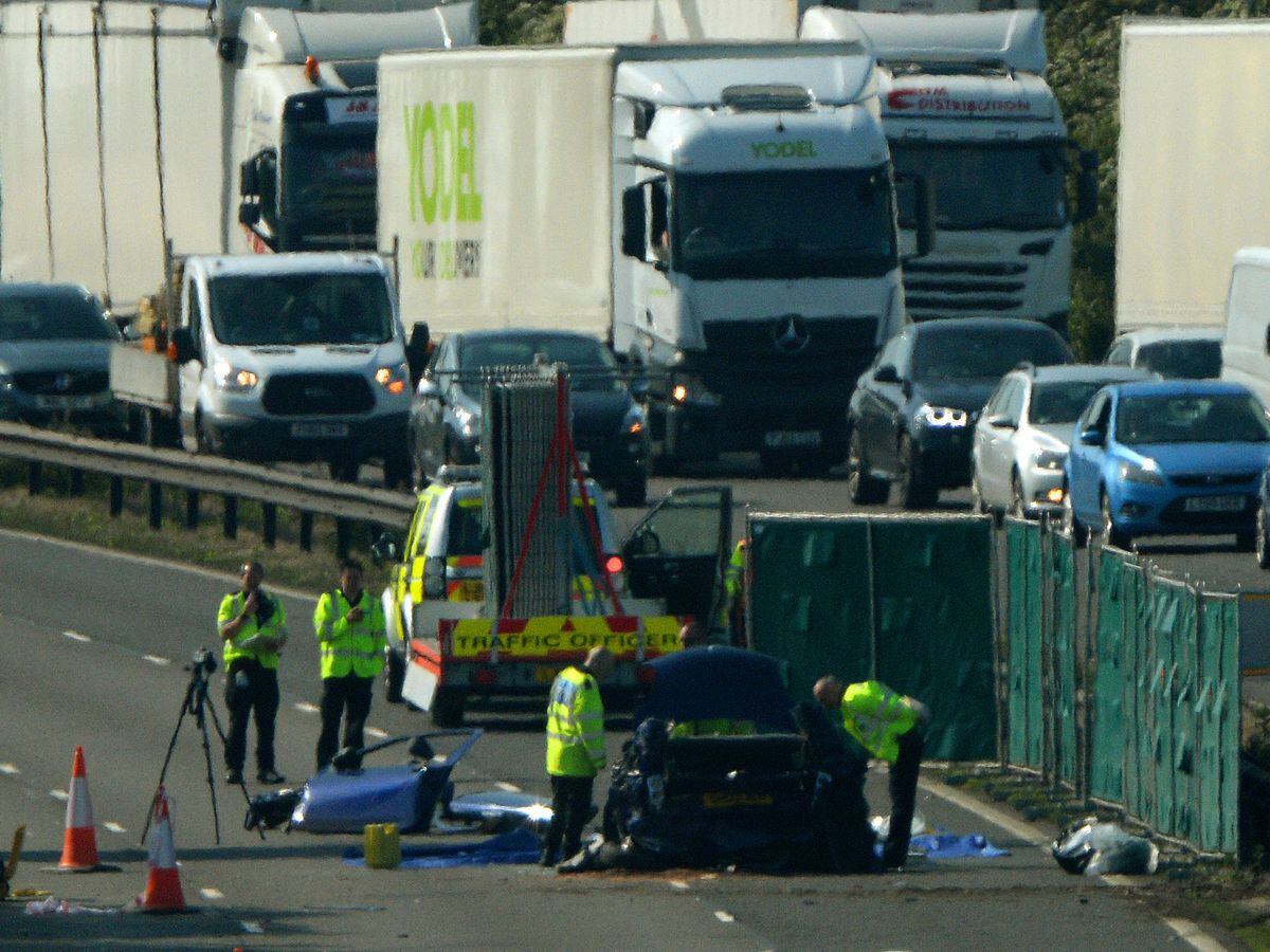 Lorry Driver Arrested As Five People Killed In M6 Crash Near Stafford ...