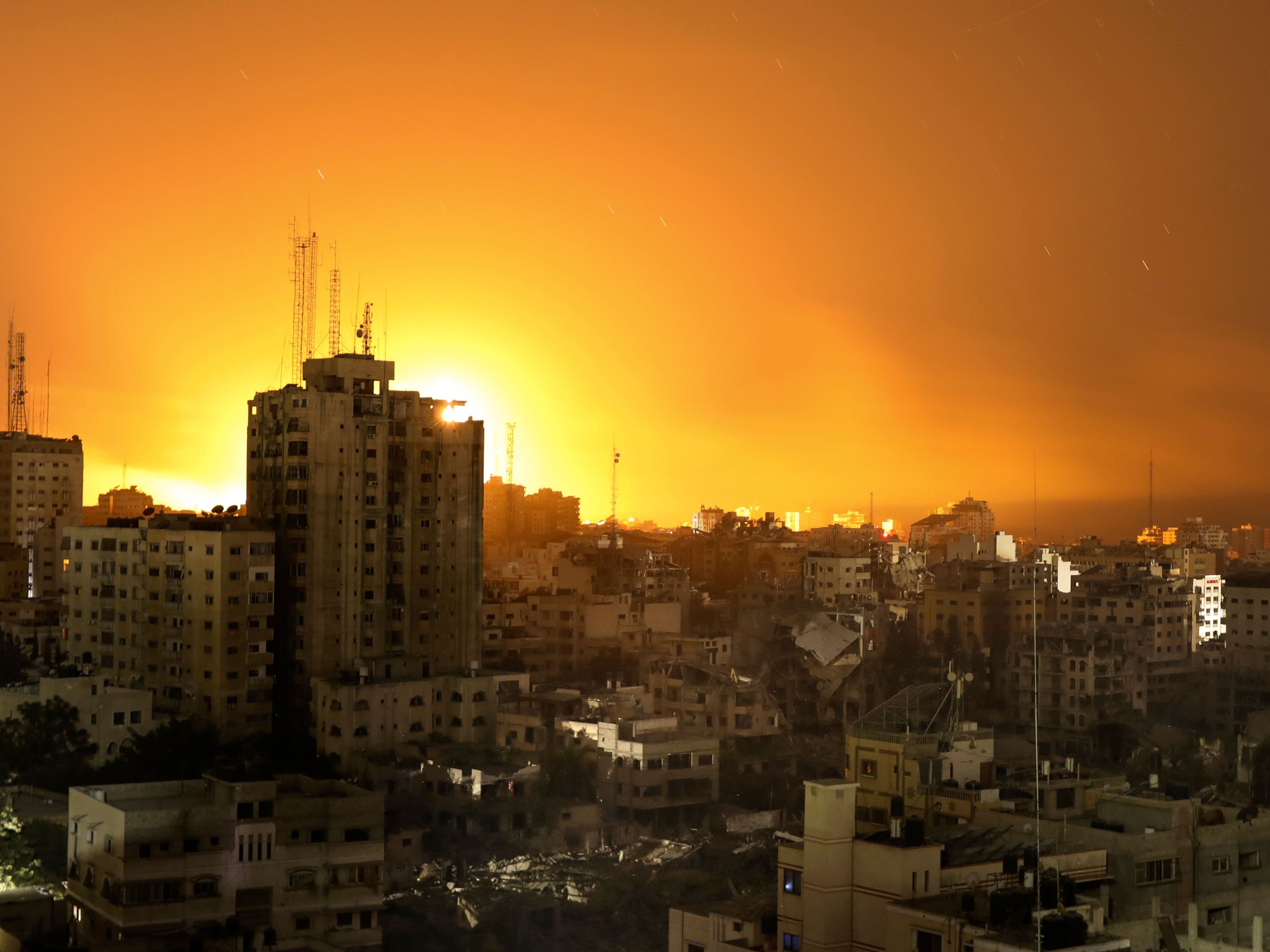 Gaza City encircled as Israel splits territory into two