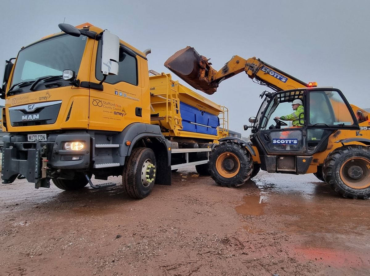 Gritters hit the roads with temperatures set to plummet over the ...