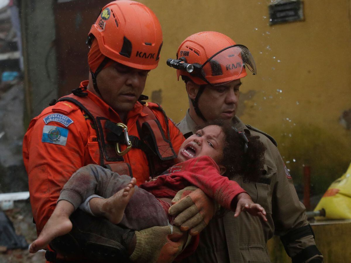 Heavy rains leave seven dead in Brazil, as girl rescued after 16 hours ...