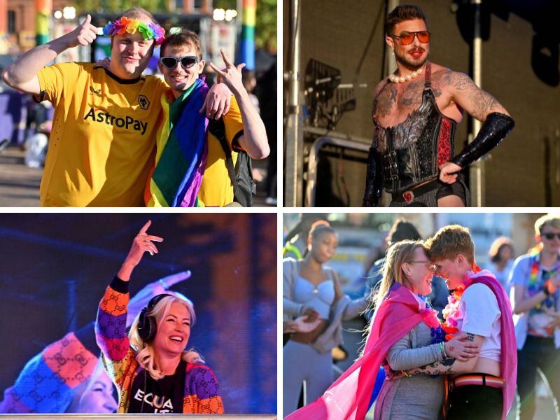 31 photos of Wolverhampton Pride Plaza entertainment headlined by Denise Van Outen and Duncan James