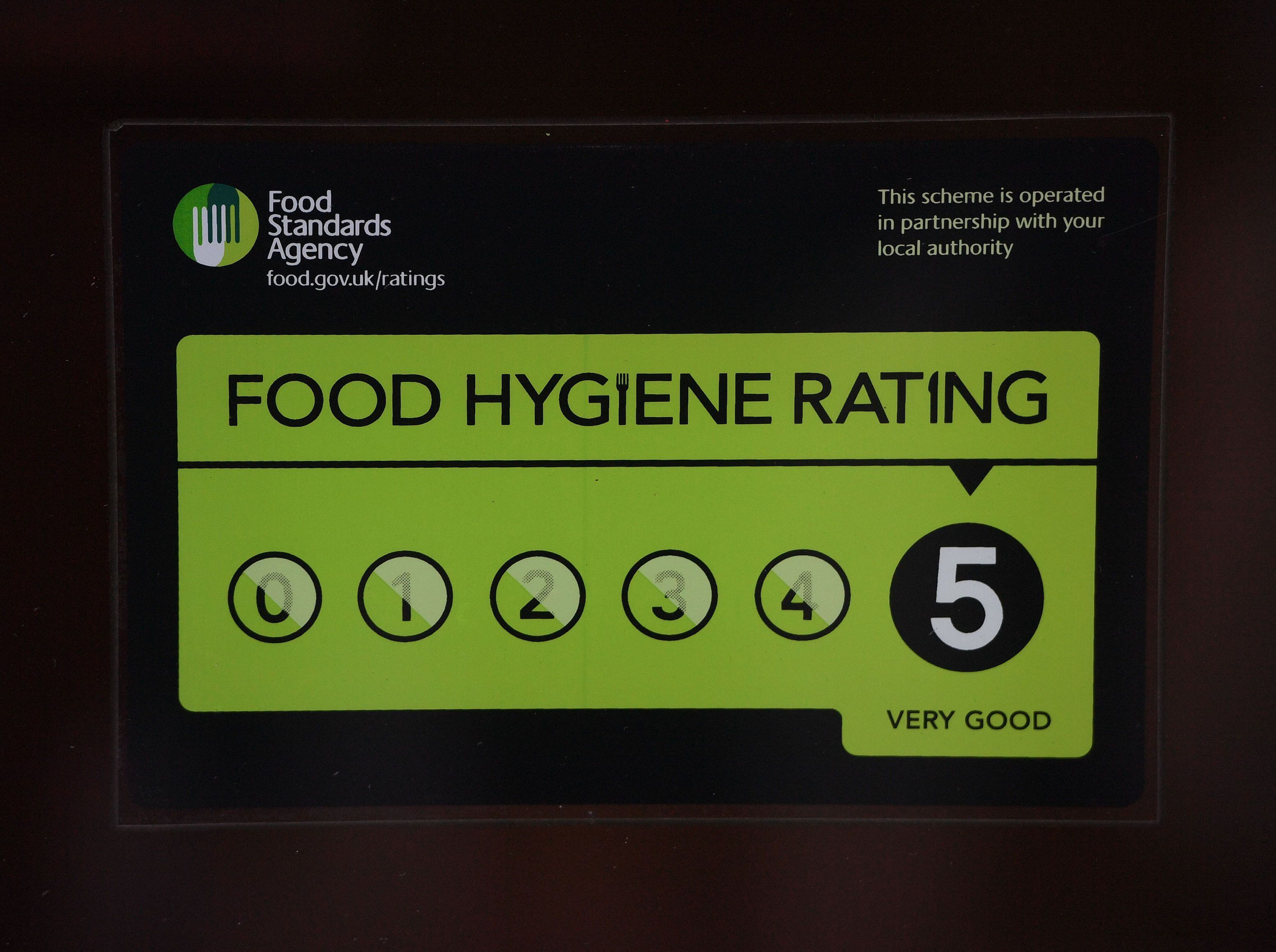 What are the chances? New hygiene ratings awarded to 55 Wolverhampton restaurants - and they all scored top marks
