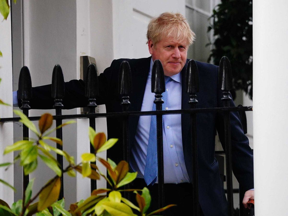 Boris Johnson's draft resignation honours list includes wife of