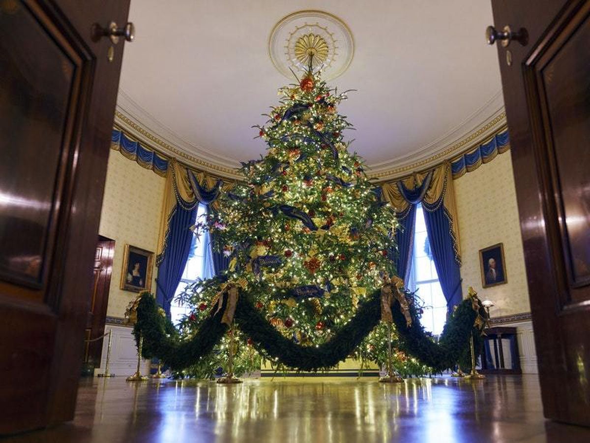 Melania Trump shows off White House Christmas decorations Express & Star