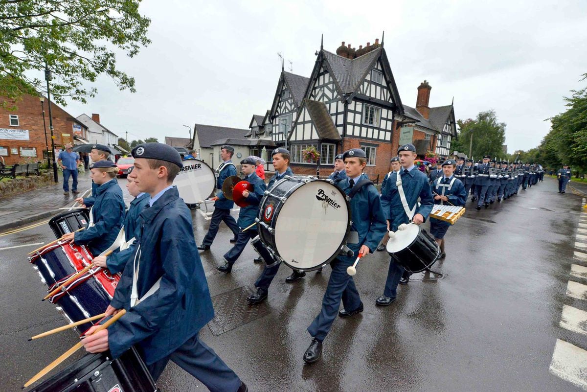 Servicemen And Women March Through Albrighton To Celebrate Villages