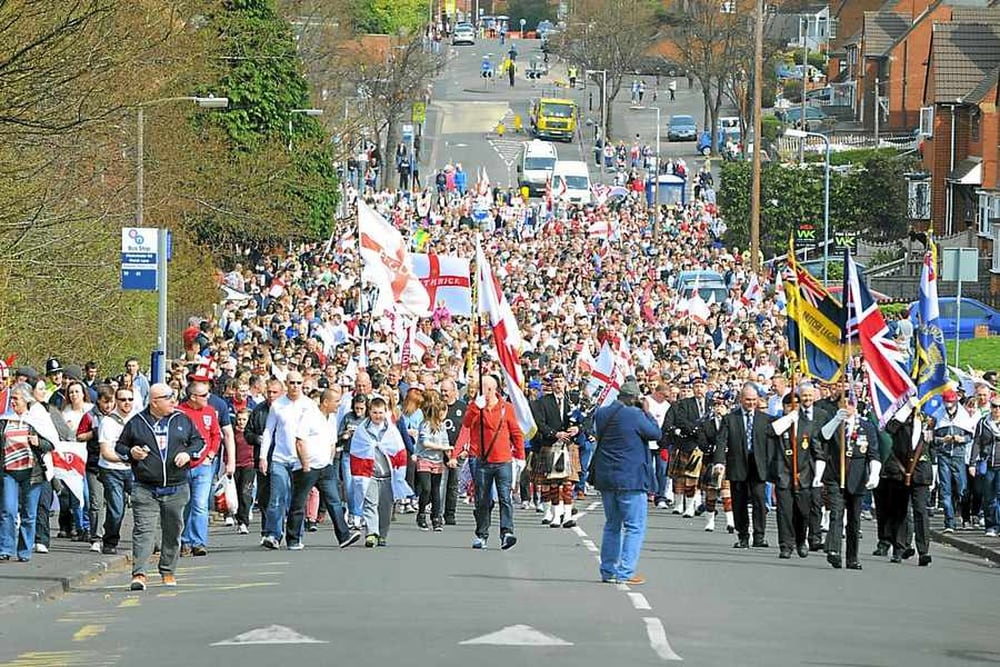 Parades and dancing across West Midlands for St Day