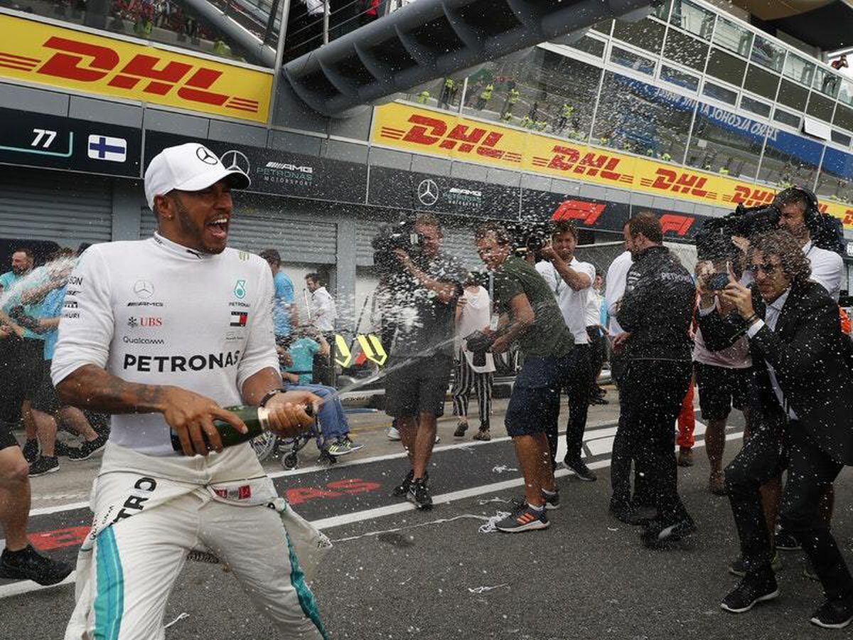 Lewis Hamilton Celebrates One Of Finest Victories Of Career After Monza ...