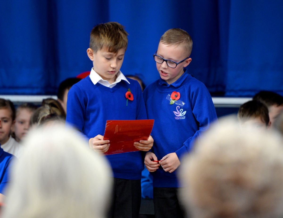 Norton Canes school holds Remembrance service | Express & Star