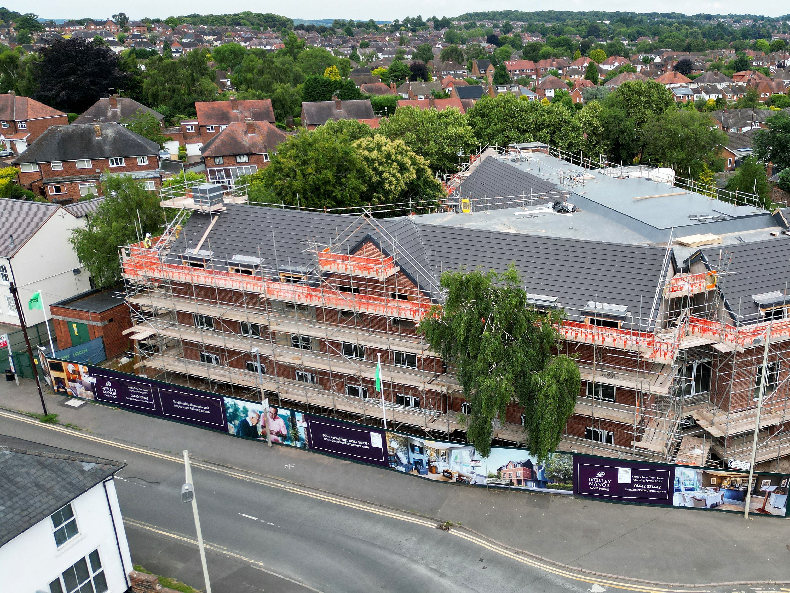 See all-new care home taking shape in Stourbridge with opening date advertised