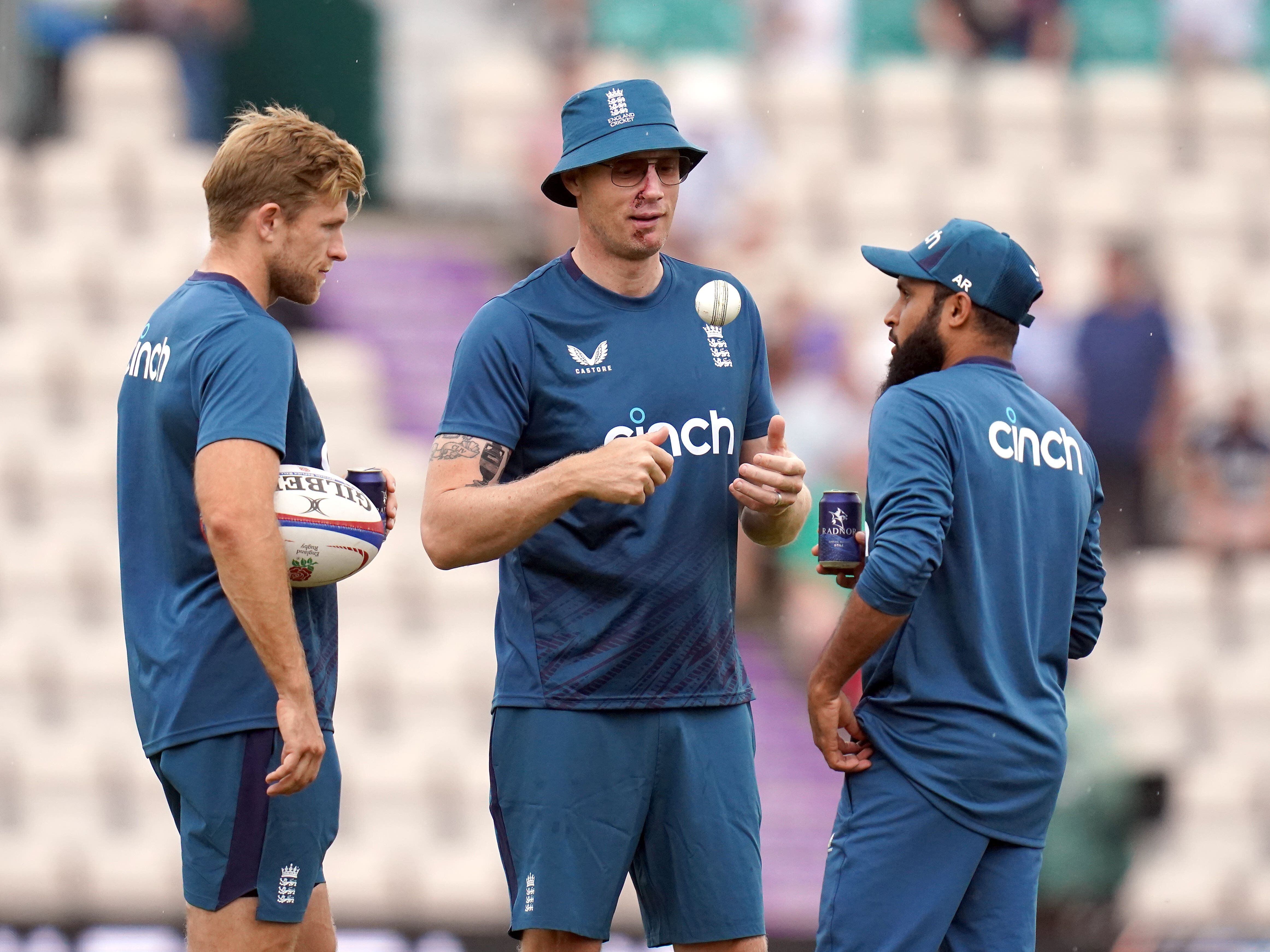 Andrew Flintoff hailed ‘best in the business’ Adil Rashid while presenting cap