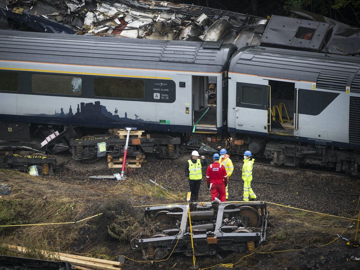 Train reached 73mph before fatal crash in Aberdeenshire | Express & Star