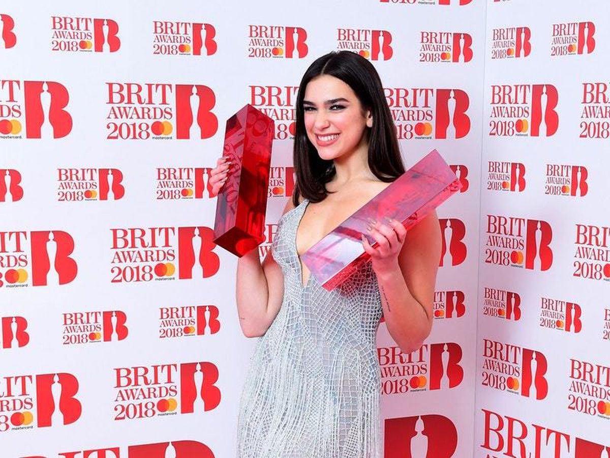 In Pictures Dua Lipa Ed Sheeran And Stormzy Among The Winners At Brit Awards Express And Star 