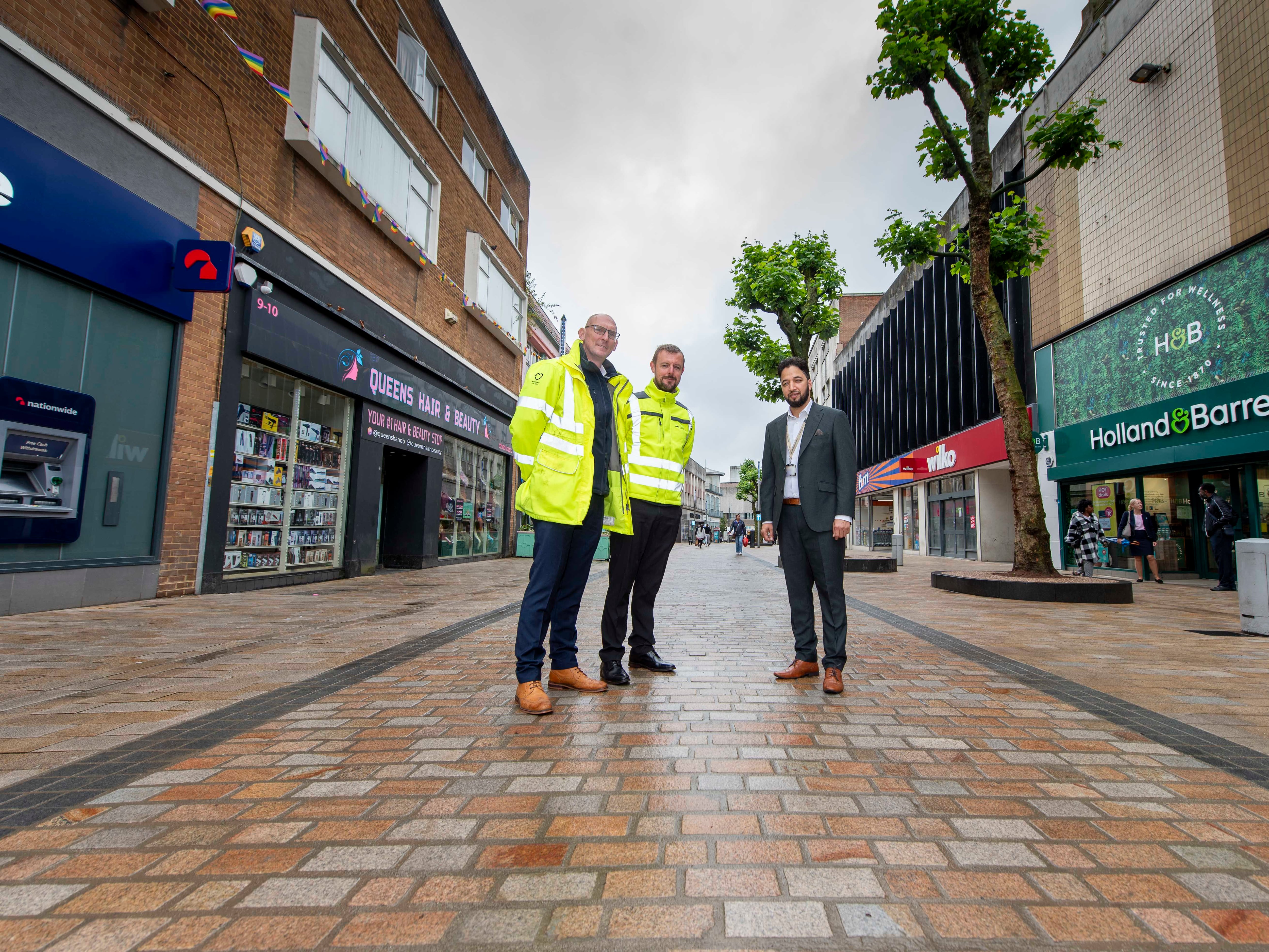 Paving scheme completed – but more work to come