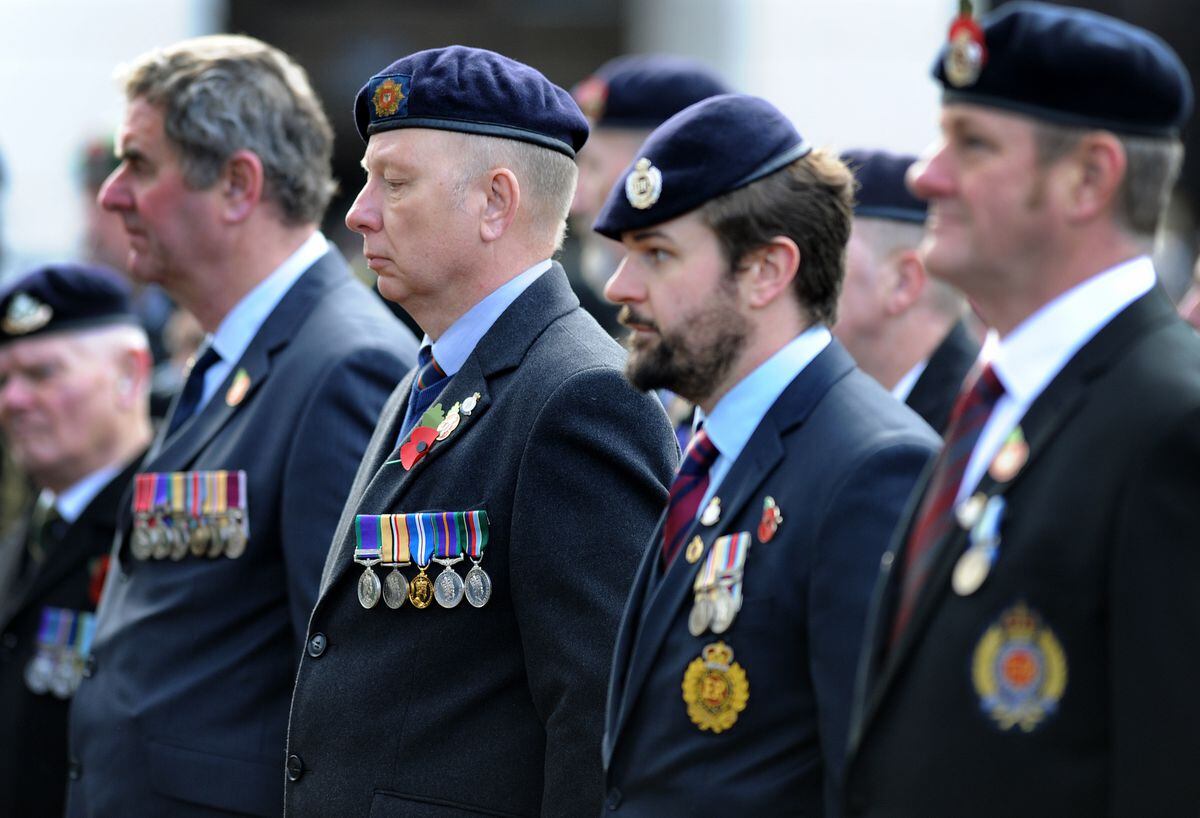 Remembrance Sunday: Black Country and Staffordshire pay tribute to ...