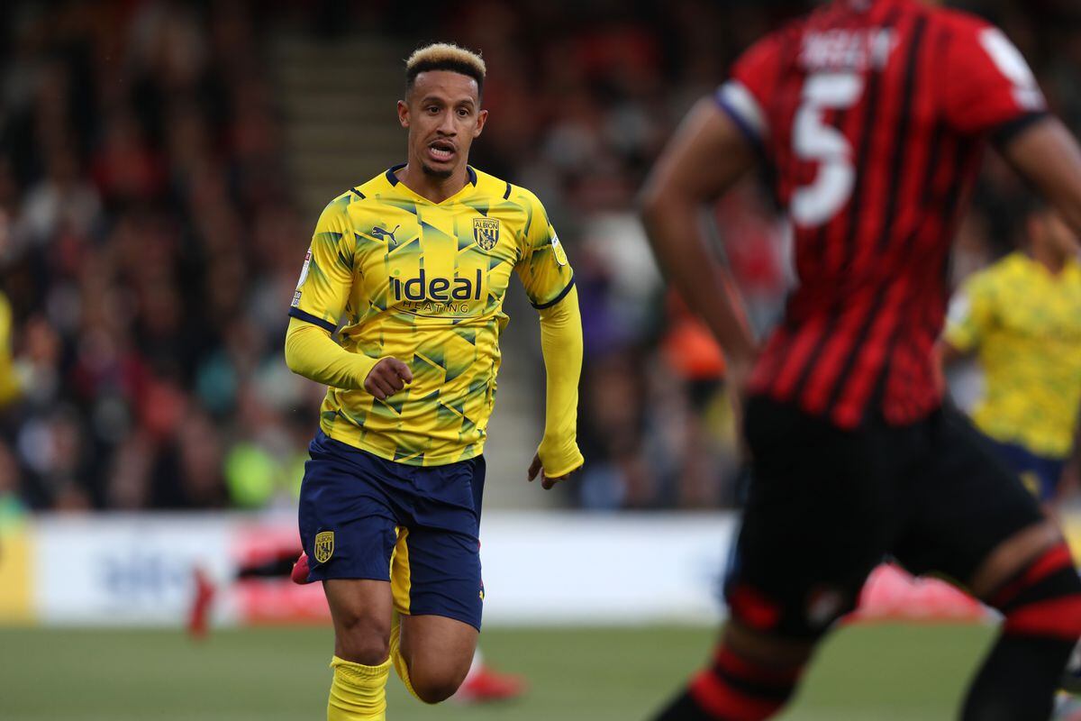 Callum Robinson of West Bromwich Albion. (AMA)