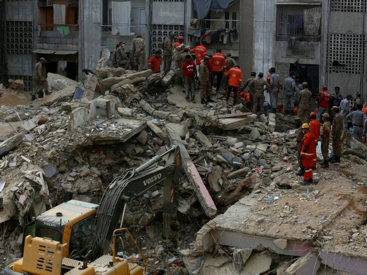 Death toll from Pakistan building collapse rises Express & Star