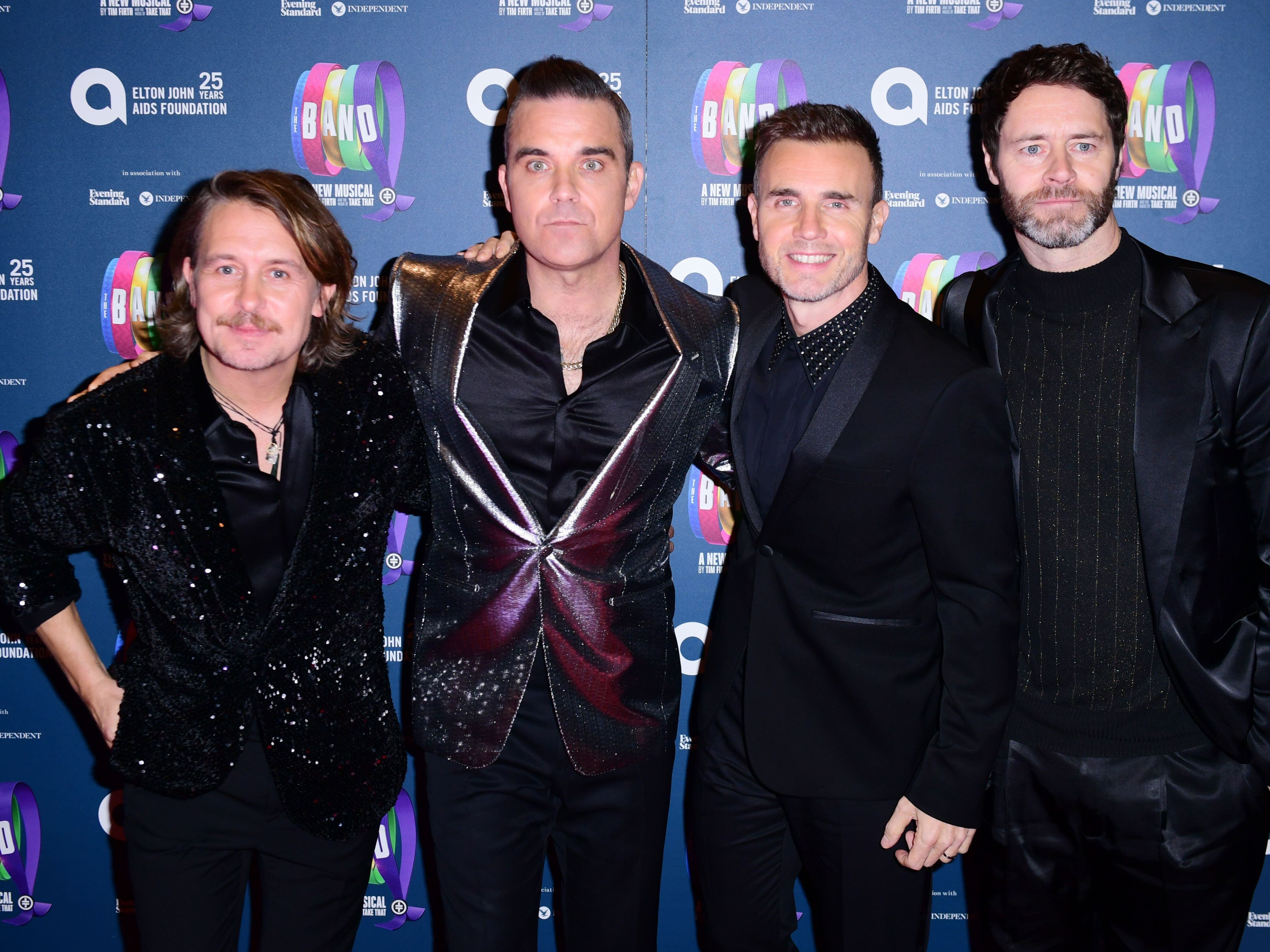Take That starts writing first album in five years, Gary Barlow says