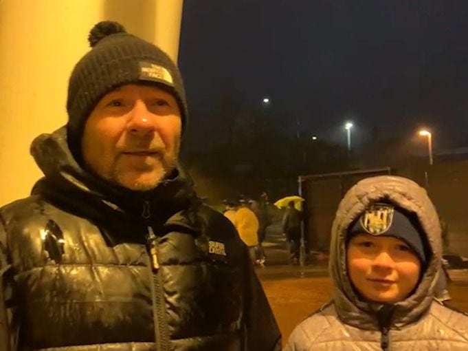 Soaked West Brom fans all agree on same point after narrow Swansea defeat 