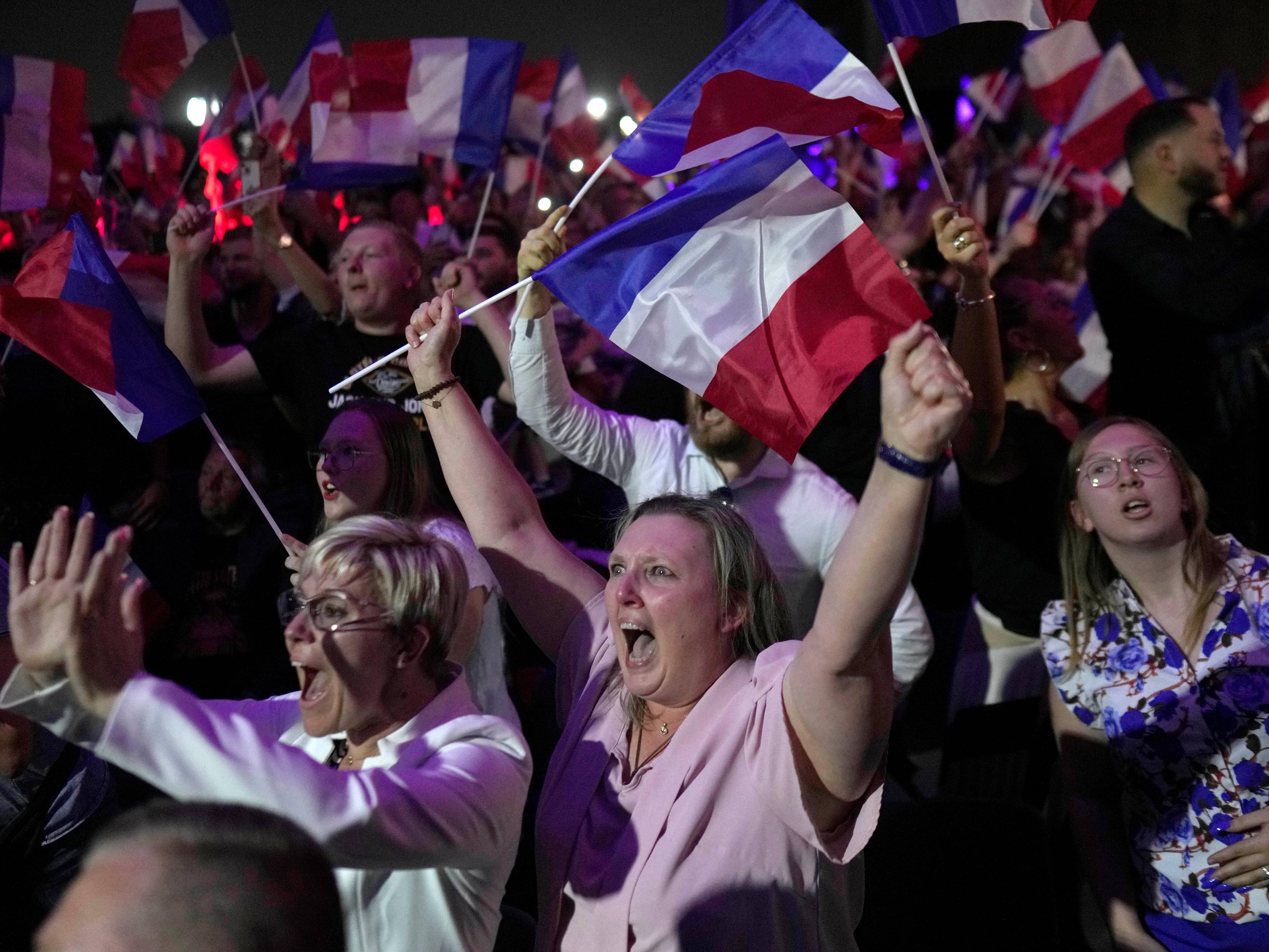 French far-right leads after first round of legislative elections