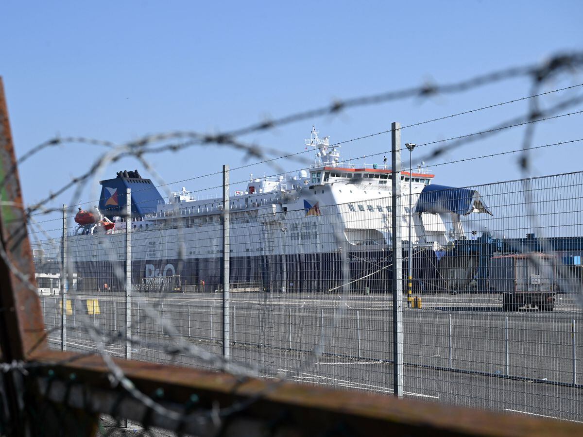 Seize the ships!': protesters demand public ownership of P&O