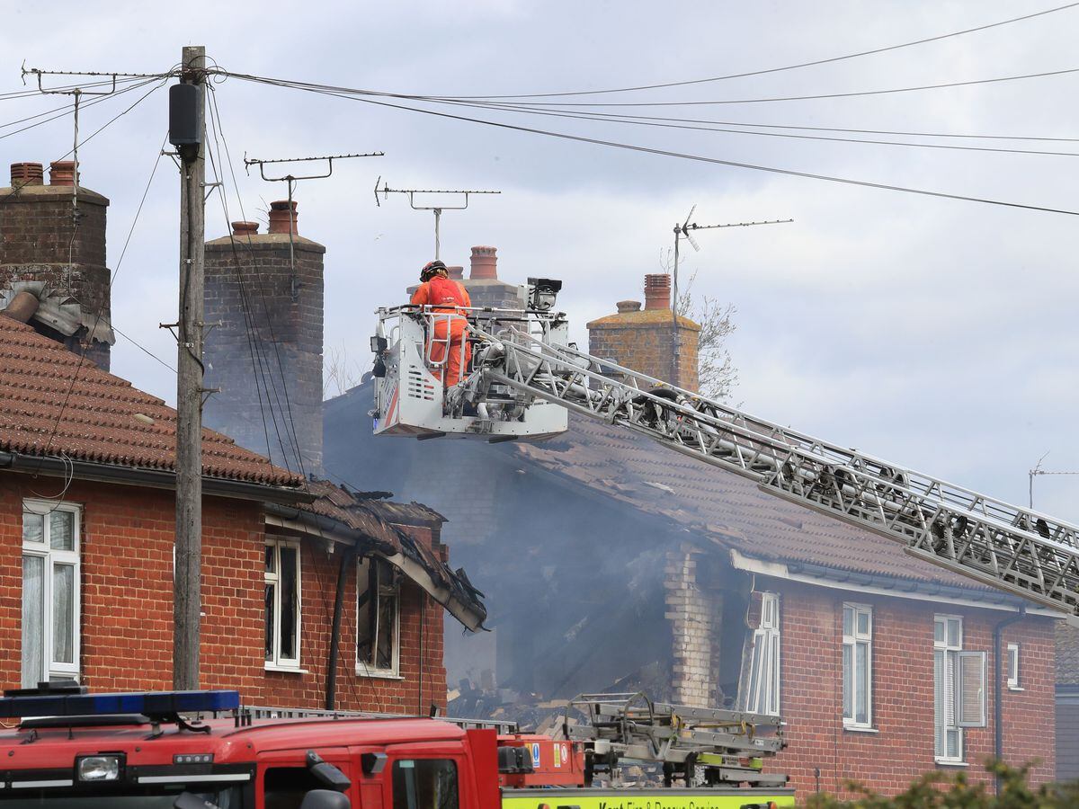 Firefighters tackle blaze following explosion at house | Express & Star