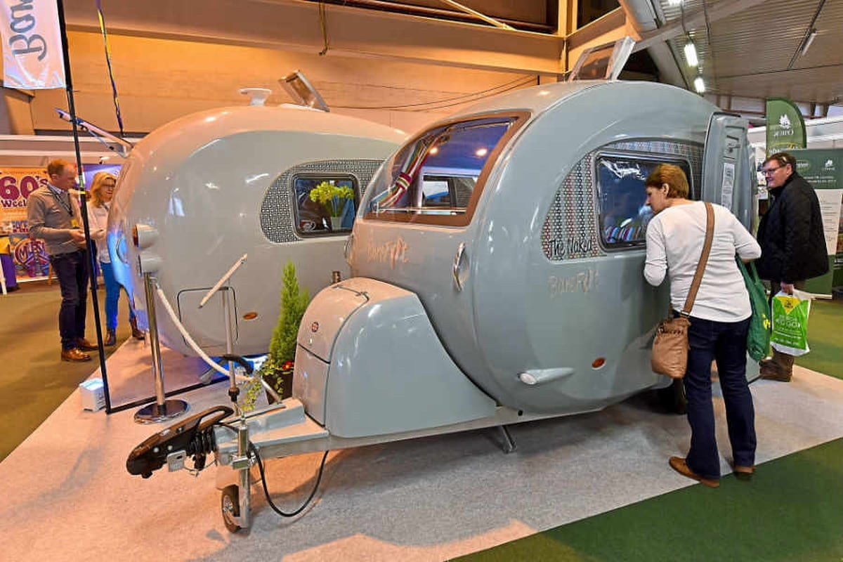 Cool to caravan Thousands attend camping and caravan show at