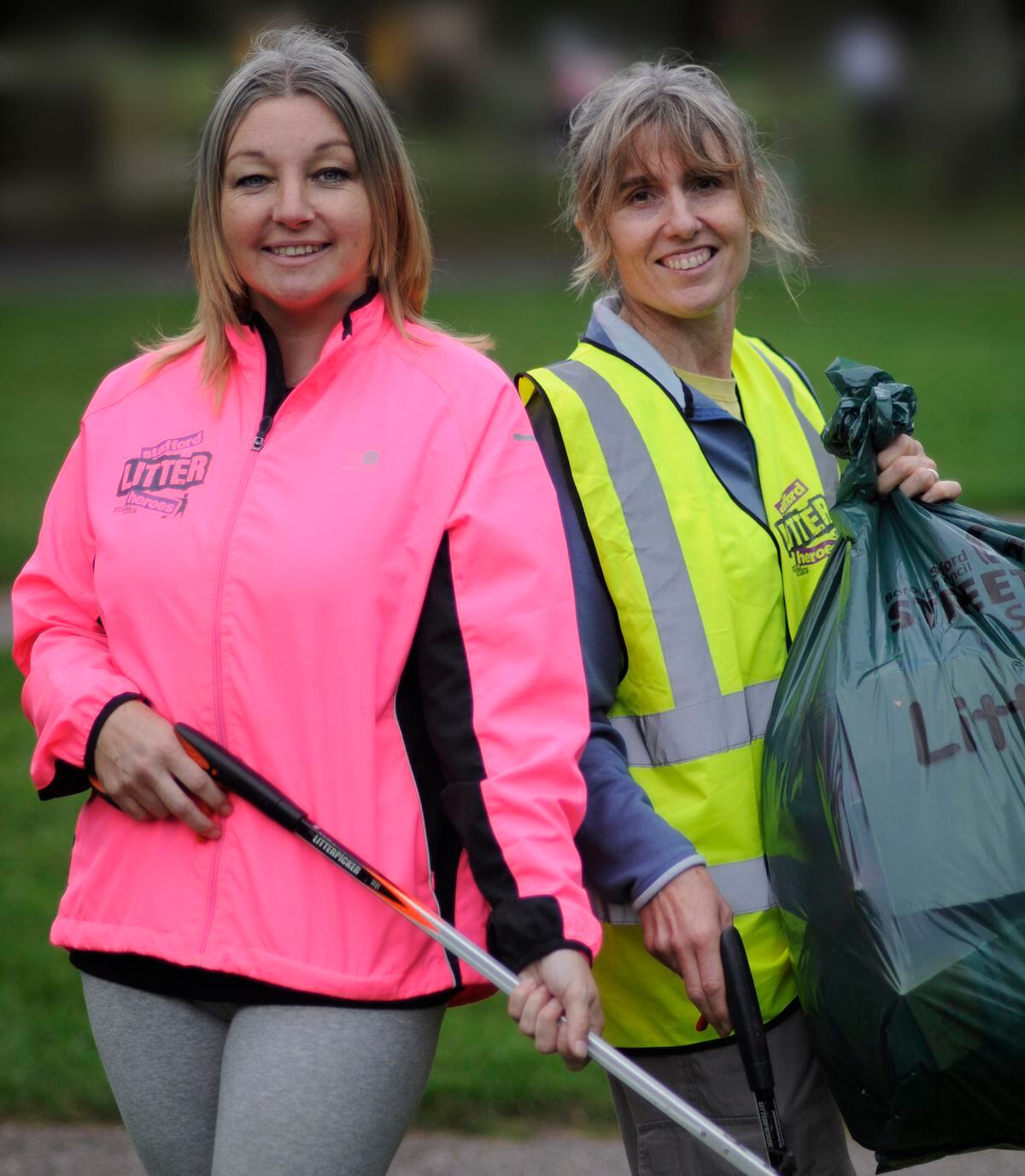 Litter pickers nearing two ton target in Stafford Express & Star