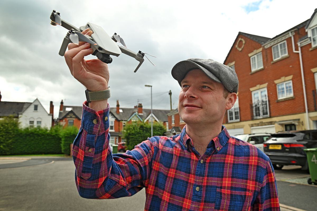 Mike uses a drone to film videos of properties and also showcase the local area